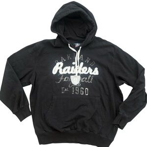 NFL Oakland Raiders Black Pullover Hoodie